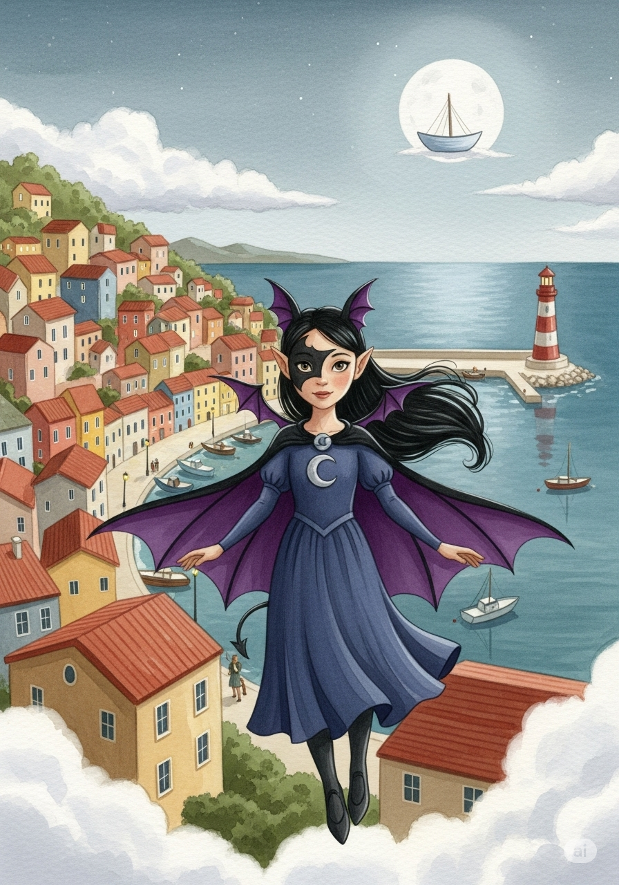 蝙蝠公主与冒险湾的特别任务 - 第1页